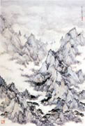 Lanscape and Clouds, 1996 by Arnold Chang