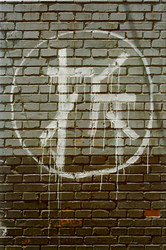 One Hundred Signs of the Demolition #1969, by Wang Jinsong